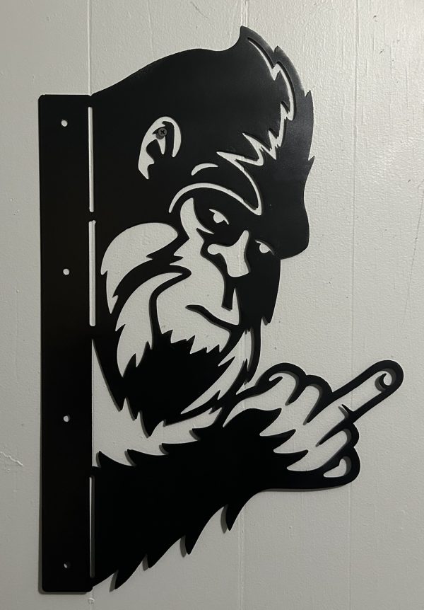 Bigfoot Middle finger