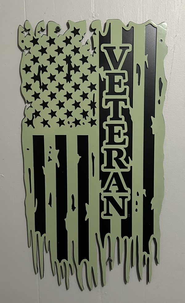 Tattered Veteran flag