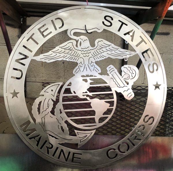 USMC Emblem Stainless Steel