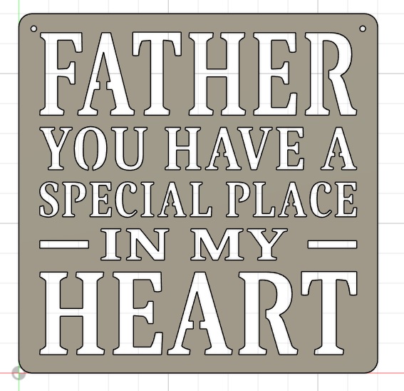 Father sign